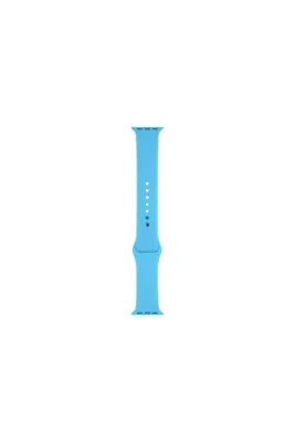 Markacase Apple Watch Series 1 2 3  Uyumlu 42 mm Mavi S Beden Kordon