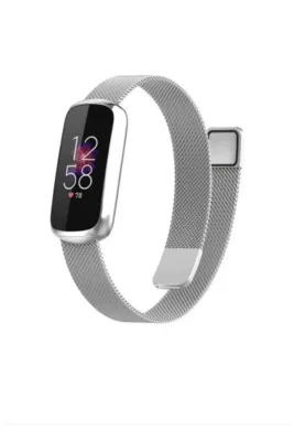MarkaCase Fitbit Luxe Milanese Metal Manyetik Saat Kordonu