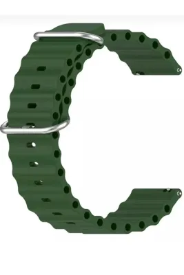 MarkaCase Samsung Galaxy Watch 46MM Için Ocean Loop Silikon Kordon 22MM