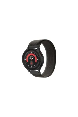 MarkaCase Huawei Watch Gt Serisi 46MM Trail Kordon 22MM - Siyah/Gri