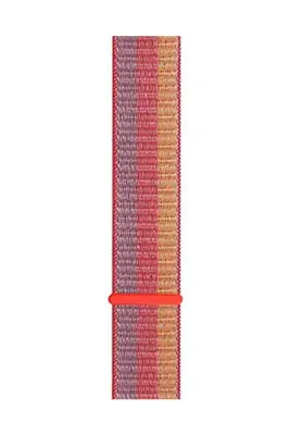 MarkaCase Fossil Watch Gen 6 Için Dokuma Kordon Kırmızı Çizgili