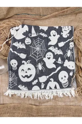 Buldan Concept Tea towel halloween peşkir - Siyah 45*80