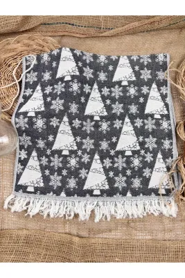 Buldan Concept Tea towel xmass peşkir - Siyah 45*80