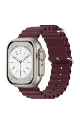 MarkaCase Oppo Realme Watch S Pro Için Ocean Loop Silikon Kordon (22MM)