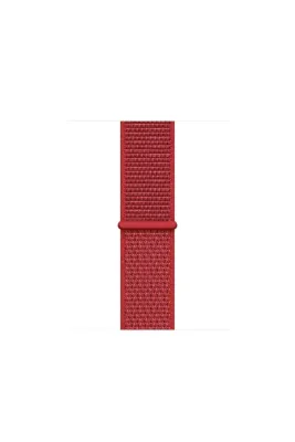 MarkaCase Fossil Watch Gen 6 Uyumlu Dokuma Kordon Kırmızı