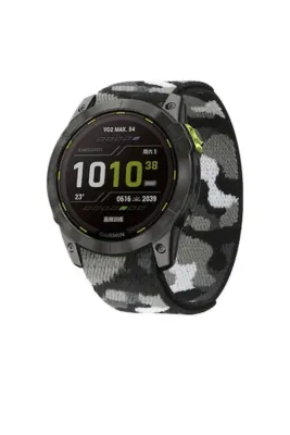 MarkaCase Garmin Fenix 6x-6x Pro-Plus Kumaş Kordon (26MM)