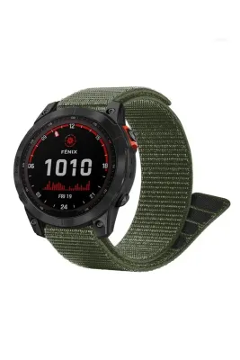 MarkaCase Garmin Fenix 7x-7x Pro-Plus Kumaş Kordon (26MM)