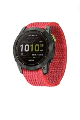 Markacase Garmin Fenix 6x-6x Pro-Plus Kumaş Kordon (26MM)