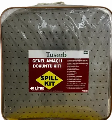 PAZAR10/ Genel Amaçlı Dökülme Kiti 40 Litre