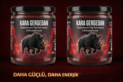 KARA GERGEDAN Performans Macun 2 x 240 gr + Efsane Güç