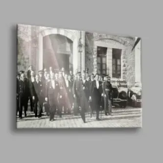 BALERA Atatürk 08 Cam Tablo-Atatürk Tablosu