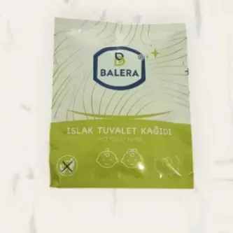 BALERA Islak Tuvalet Mendili 15 Adet Çocuklara Özel Hassasiyet **Tekli Özel Ambalaj**