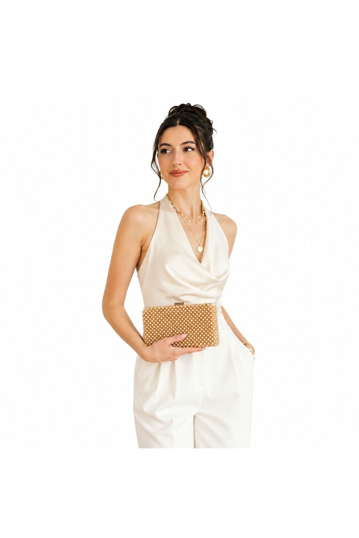 Clutch Crema görsel 6